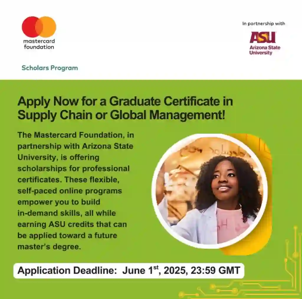 Arizona State University and Mastercard Foundation launch fully funded online certificate programs empowering young African professionals to lead in global business