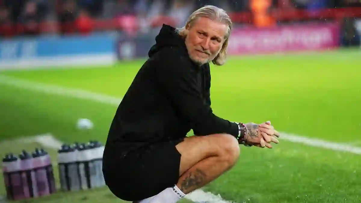 Robbie Savage makes four substitutions after just ONE minute to exploit little-known loophole during Forest Green’s clash against Wolves